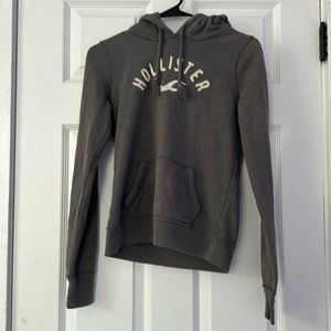 Brand/ Hollister - Color/ gray - Size/ Small - Type/ Hoodie